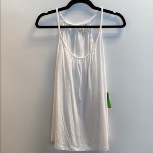 Lilly Pulitzer lacy tank resort white medium
